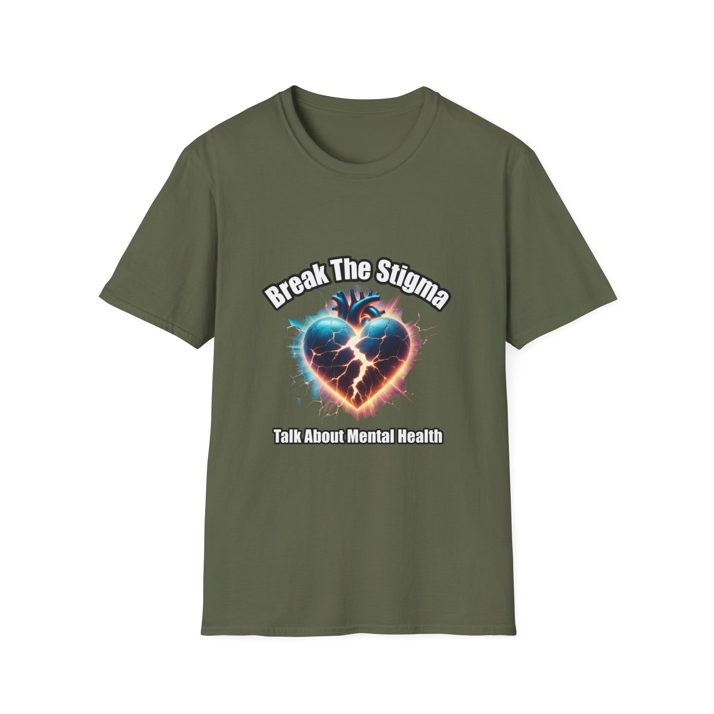 Break The Stigma Talk About Mental Health T-Shirt