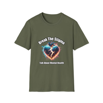 Break The Stigma Talk About Mental Health T-Shirt