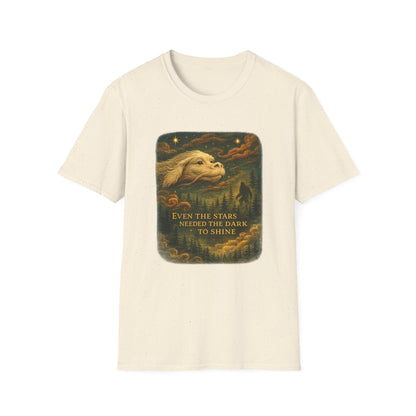 Even The Stars Needed The Dark To Shine - Falkor - T-Shirt