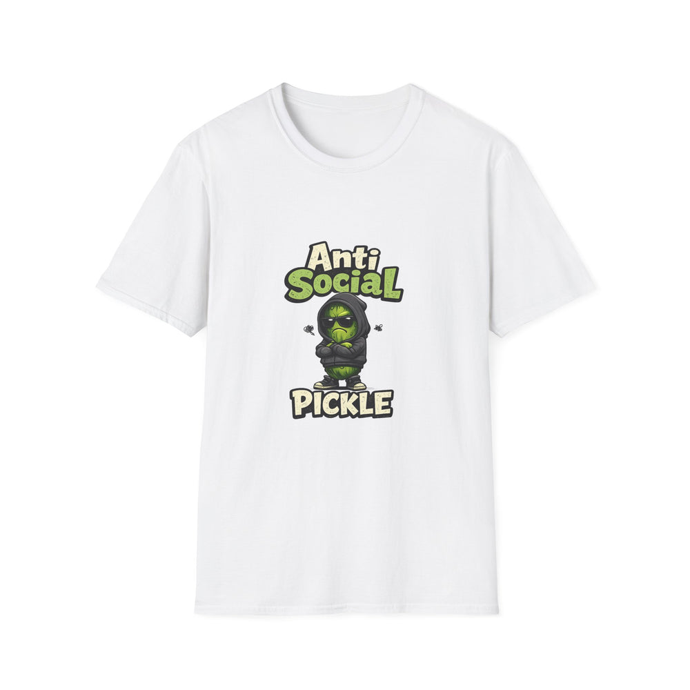 Anti Social Pickle T-Shirt — Funny Grumpy Pickleball Graphic Tee