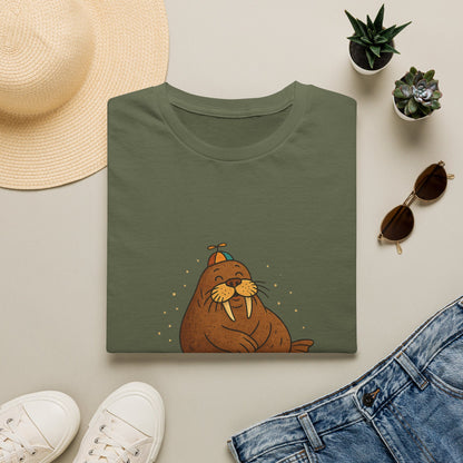I'm a Little on the Blubbery Side Funny Walrus T-Shirt