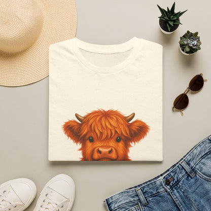 You Are Heard Funny Highland Cow T-Shirt