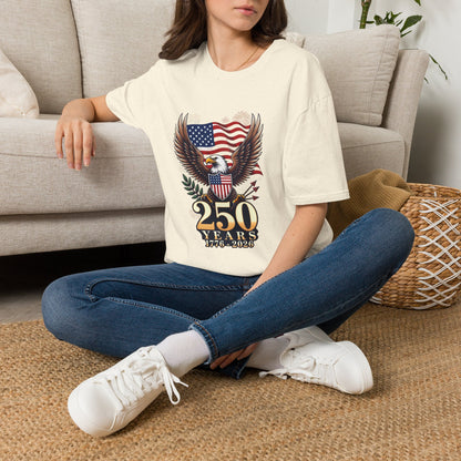 250 Years of Freedom 1776-2026 Patriotic T-Shirt