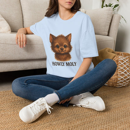 Howly Moly Funny Cute Wolf T-Shirt