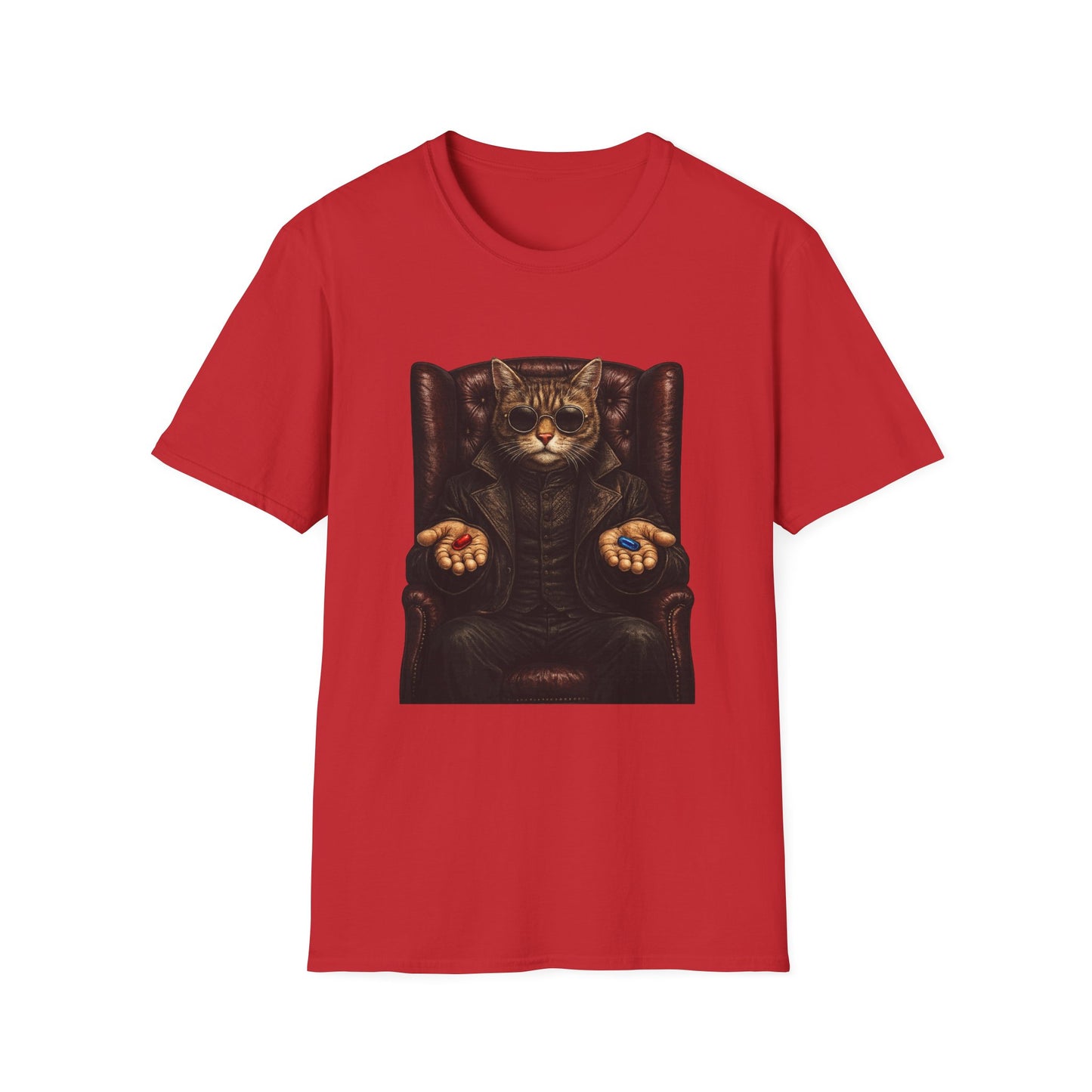 Matrix - Morpheus - Cat Parody T-Shirt